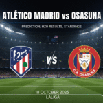 Atlético Madrid vs Osasuna Prediction