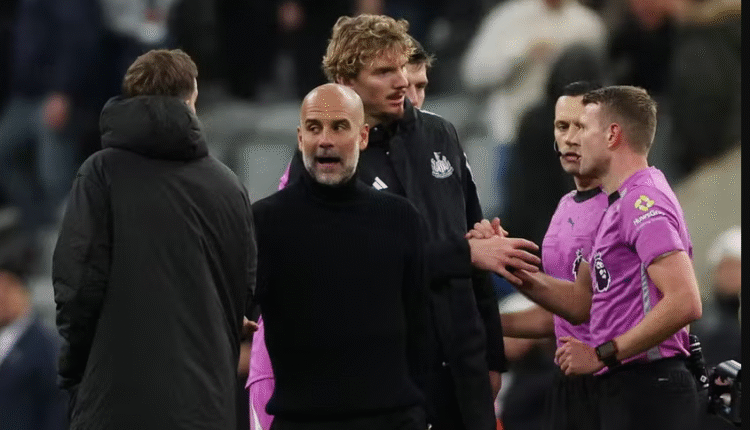 All Guardiola said in disappointment to the massive loss to newcastle
