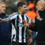 Guimaraes Hails "Fighting Mentality" as Newcastle Stun Man City at St James’ Park