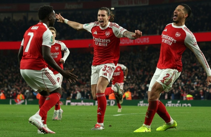 Arsenal League Cup Luck Strikes Again as Gunners Sneak Into Semis Without Convincing Anyone