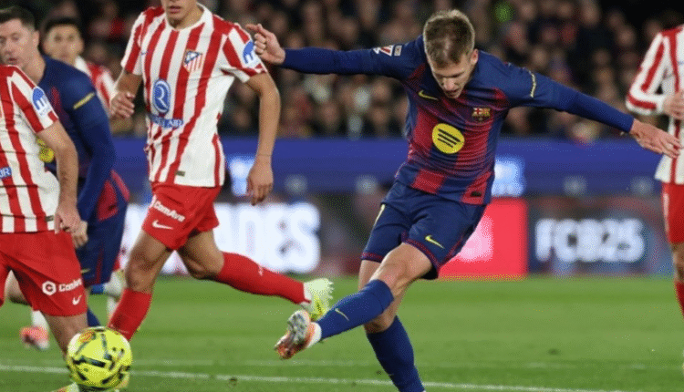 Barca rally past Atletico to stretch La Liga lead in fiery Camp Nou clash