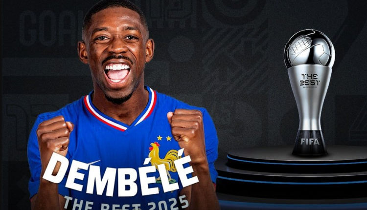 Ousmane Dembele Claims FIFA Best Crown After Stunning PSG Season Hampered by New Campaign Injuries