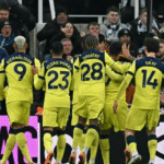 Romero acrobatics rescues point for Spurs in frantic finish at Newcastle