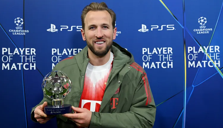 Kane Bails Out Bumbling Bayern with Brace to Claim UEFA Award