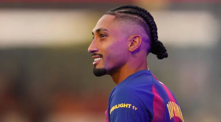 Blow for Barça as Raphinha Ruled Out of Cup Clash with Muscle Injury