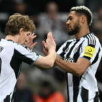 MAGPIES MAKE HISTORY! Newcastle cruise into last 16 despite sloppy finish as Howe's men set up Barcelona or Chelsea blockbuster